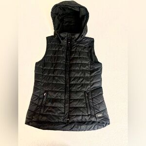Calvin Klein Women's Quilted Black Vest